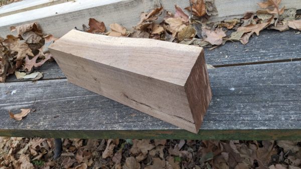 Black walnut turning blank